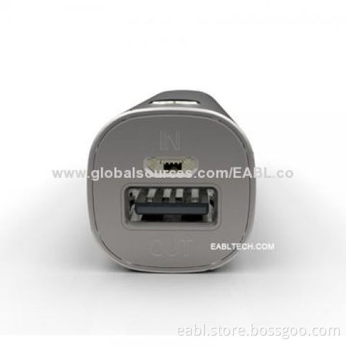 Lipstick-shaped Mobile Phone Power Bank with 2,600mAh Capacity, Aluminum Housing